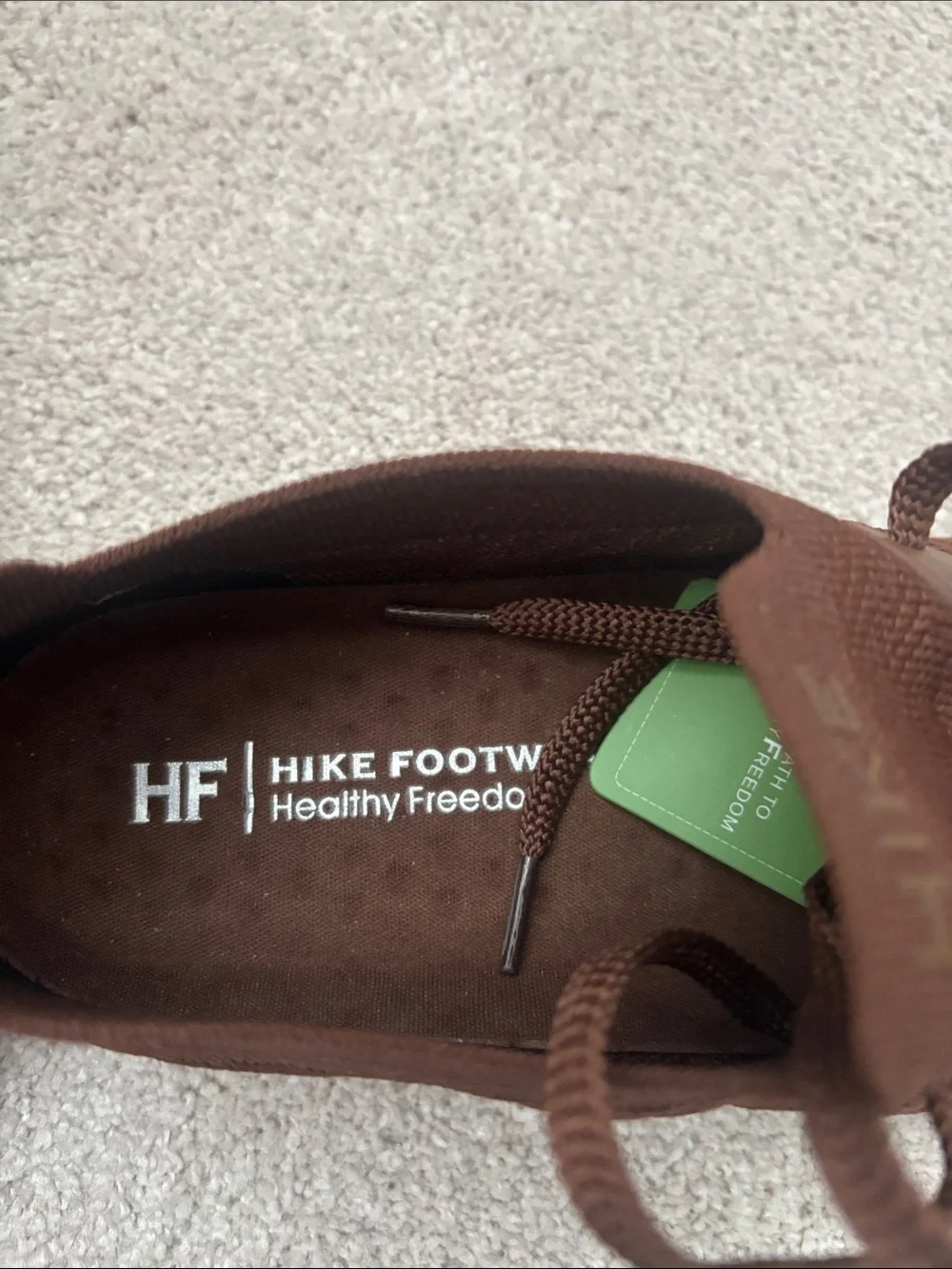 Hike Footwear Barefoot Sneakers Women's 10.5 Men's 8.5 Brown Comfort Max Animal - Picture 3 of 5